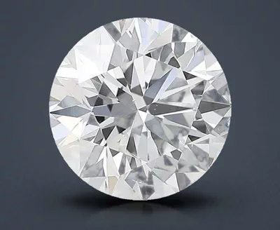 4.02ct F SI2 Rare Carat Ideal Cut Round Diamond