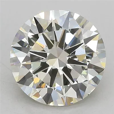 3.01ct J VS1 Excellent Cut Round Lab Grown Diamond