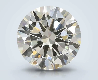 3.01ct J VS1 Excellent Cut Round Lab Grown Diamond