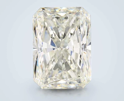 6.06ct J SI2 Rare Carat Ideal Cut Radiant Diamond