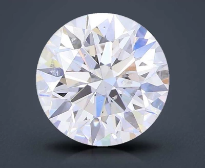 1.66ct H SI1 Rare Carat Ideal Cut Round Lab Grown Diamond