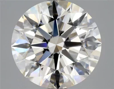 3.13ct F VVS2 Rare Carat Ideal Cut Round Diamond