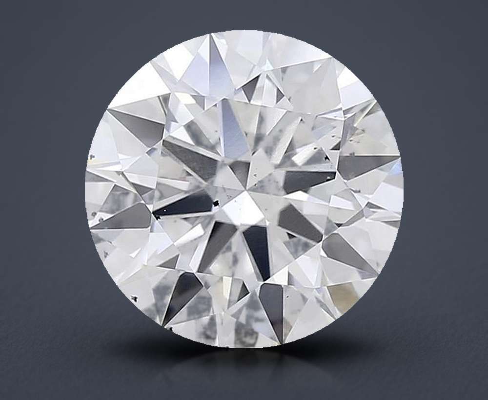 5.16ct H SI1 Rare Carat Ideal Cut Round Lab Grown Diamond