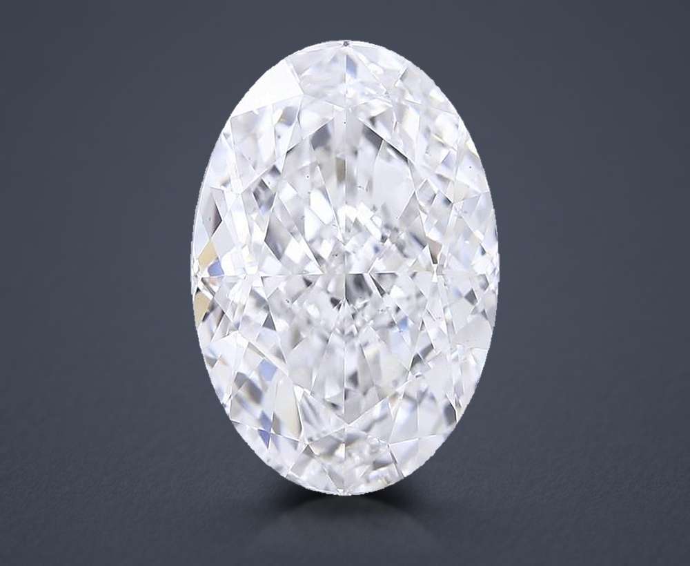 16.06ct E VS2 Good Cut Oval Lab Grown Diamond