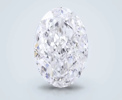 16.06ct E VS2 Good Cut Oval Lab Grown Diamond