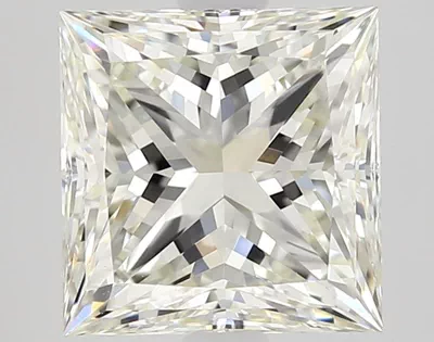 2.56ct K VVS1 Rare Carat Ideal Cut Princess Diamond