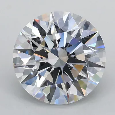 2.44ct E VS1 Rare Carat Ideal Cut Round Lab Grown Diamond