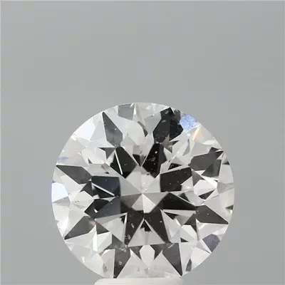 6.31ct J SI1 Rare Carat Ideal Cut Round Diamond