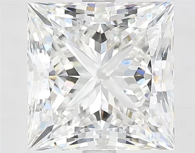 5.13ct G VS1 Rare Carat Ideal Cut Princess Lab Grown Diamond