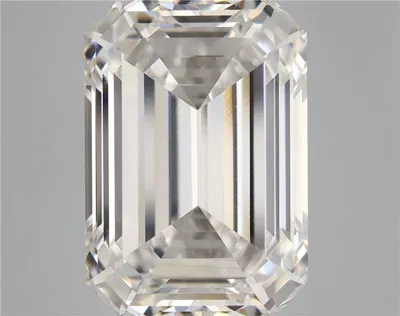 20.29ct F VS1 Rare Carat Ideal Cut Emerald Lab Grown Diamond