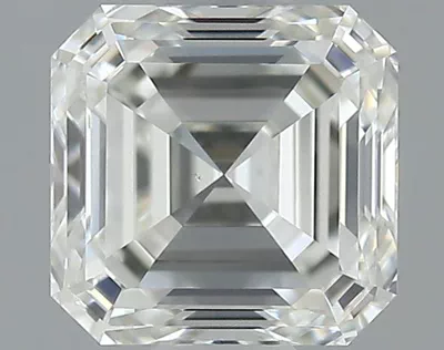 0.60ct J VS2 Rare Carat Ideal Cut Asscher Diamond