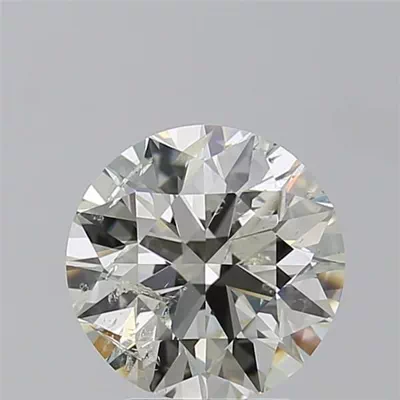 3.00ct I SI2 Very Good Cut Round Diamond