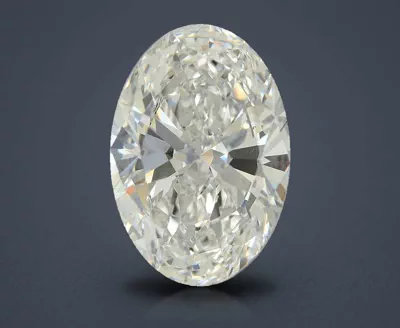14.45ct F VS1 Very Good Cut Oval Lab Grown Diamond