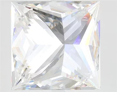 15.03ct F VS1 Rare Carat Ideal Cut Princess Lab Grown Diamond