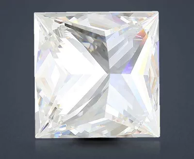 15.03ct F VS1 Rare Carat Ideal Cut Princess Lab Grown Diamond