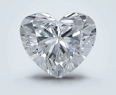 0.73ct H SI2 Rare Carat Ideal Cut Heart Diamond