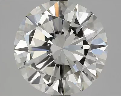 2.45ct J VVS2 Very Good Cut Round Diamond