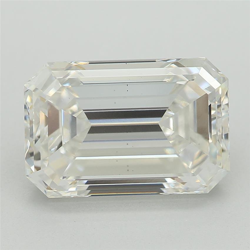2.56ct E VS2 Excellent Cut Emerald Lab Grown Diamond