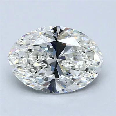 1.81ct H SI1 Rare Carat Ideal Cut Oval Diamond