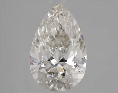 2.43ct H VS1 Rare Carat Ideal Cut Pear Lab Grown Diamond