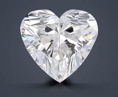 6.85ct E VS1 Rare Carat Ideal Cut Heart Lab Grown Diamond