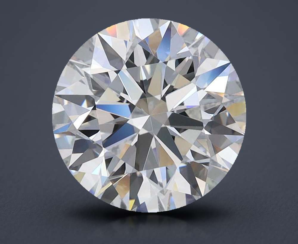 2.31ct D FL Rare Carat Ideal Cut Round Lab Grown Diamond
