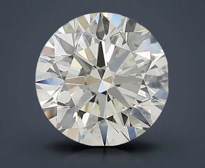 3.71ct J VS2 Excellent Cut Round Diamond