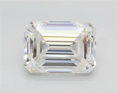 10.12ct F VS2 Rare Carat Ideal Cut Emerald Lab Grown Diamond