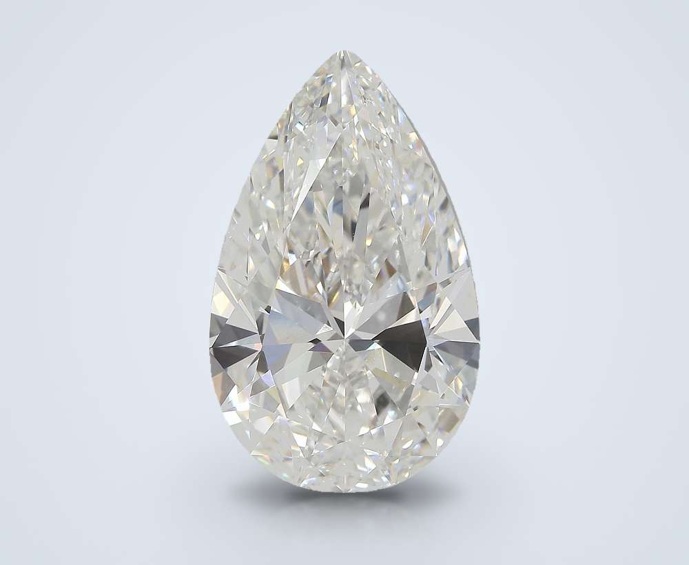 14.44ct F VVS2 Rare Carat Ideal Cut Pear Lab Grown Diamond