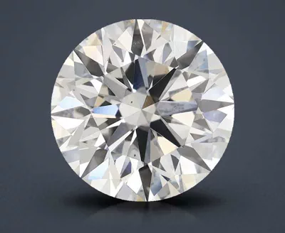 6.31ct G VS2 Rare Carat Ideal Cut Round Lab Grown Diamond