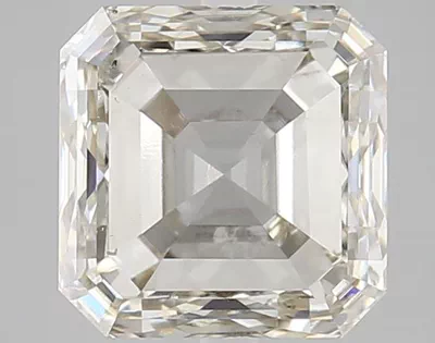 4.00ct K SI1 Very Good Cut Asscher Lab Grown Diamond
