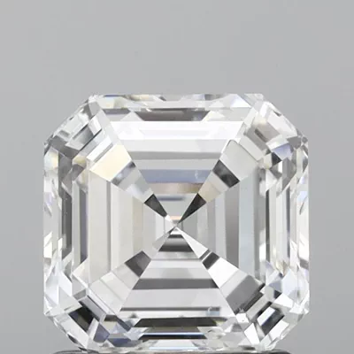 1.47ct E VS2 Excellent Cut Asscher Lab Grown Diamond