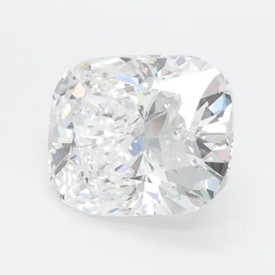 3.08ct D VVS1 Rare Carat Ideal Cut Cushion Lab Grown Diamond