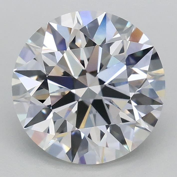 2.04ct D VVS2 Rare Carat Ideal Cut Round Lab Grown Diamond