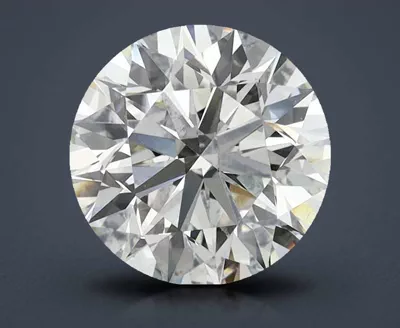 2.89ct I VS1 Very Good Cut Round Lab Grown Diamond