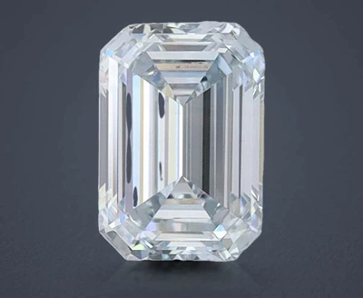 1.03ct I VS1 Rare Carat Ideal Cut Emerald Lab Grown Diamond