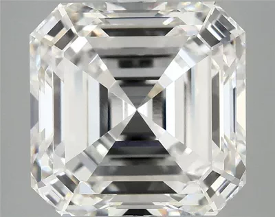 7.05ct F VVS2 Excellent Cut Asscher Lab Grown Diamond