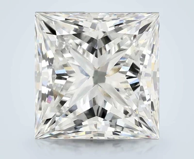 10.20ct F VVS2 Rare Carat Ideal Cut Princess Lab Grown Diamond