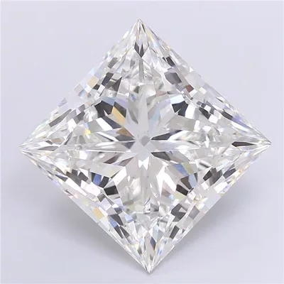 18.18ct G VS2 Rare Carat Ideal Cut Princess Lab Grown Diamond