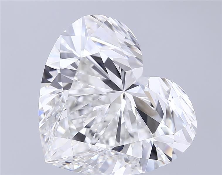 11.04ct F VS1 Rare Carat Ideal Cut Heart Lab Grown Diamond