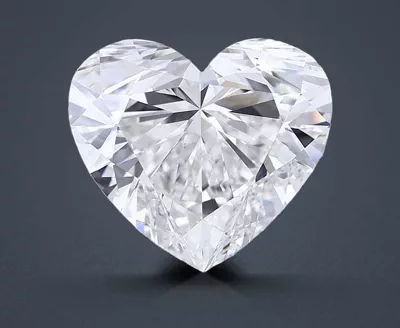 11.04ct F VS1 Rare Carat Ideal Cut Heart Lab Grown Diamond