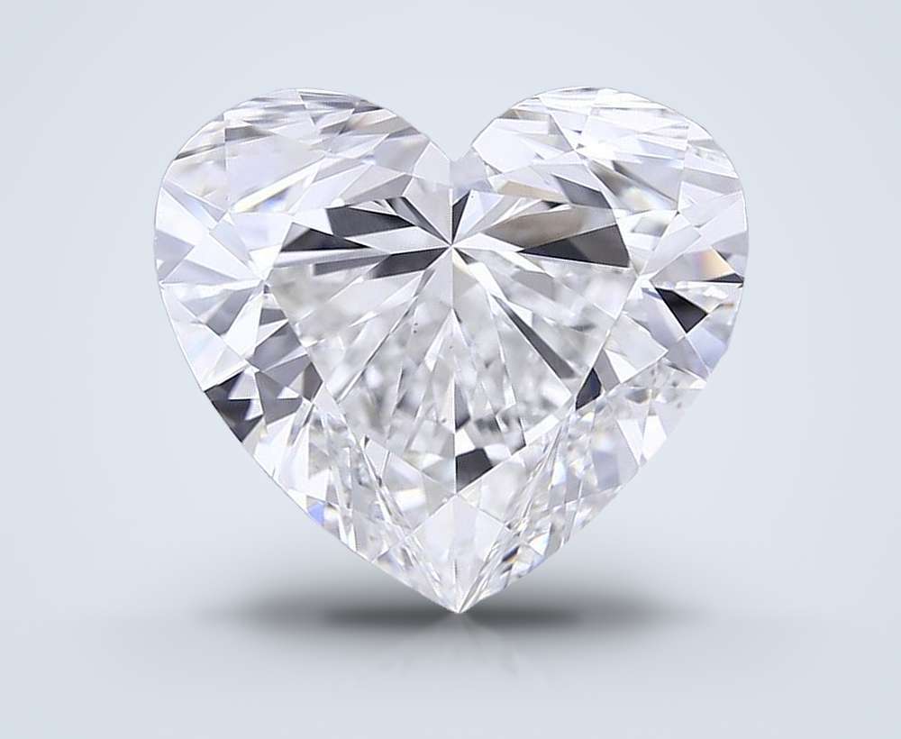 11.04ct F VS1 Rare Carat Ideal Cut Heart Lab Grown Diamond