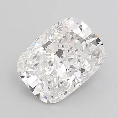 2.72ct E VVS2 Rare Carat Ideal Cut Cushion Lab Grown Diamond