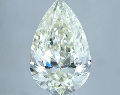4.02ct J SI2 Rare Carat Ideal Cut Pear Diamond