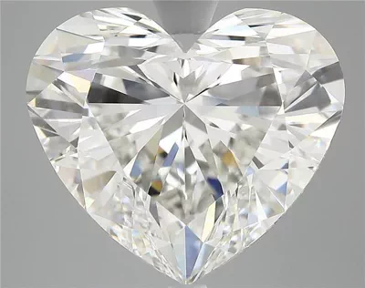 10.07ct F VVS2 Rare Carat Ideal Cut Heart Lab Grown Diamond