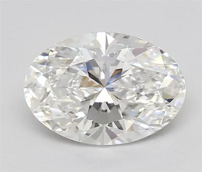 1.50ct E IF Very Good Cut Oval Lab Grown Diamond