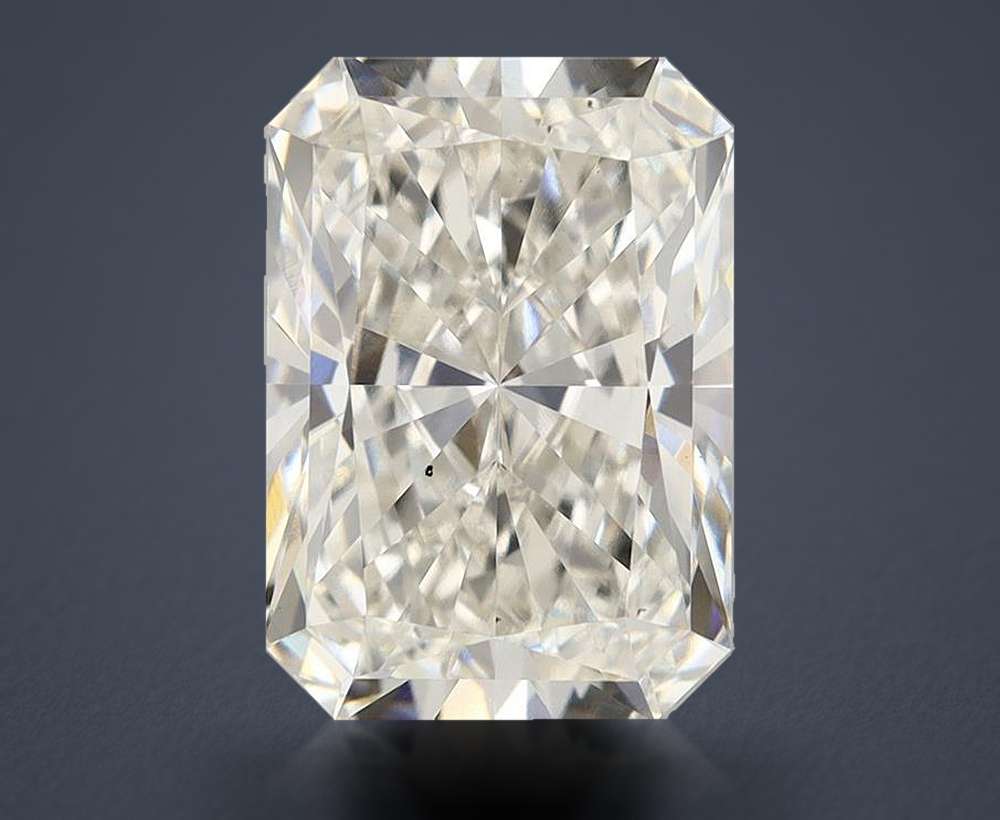 5.24ct H VS2 Rare Carat Ideal Cut Radiant Lab Grown Diamond