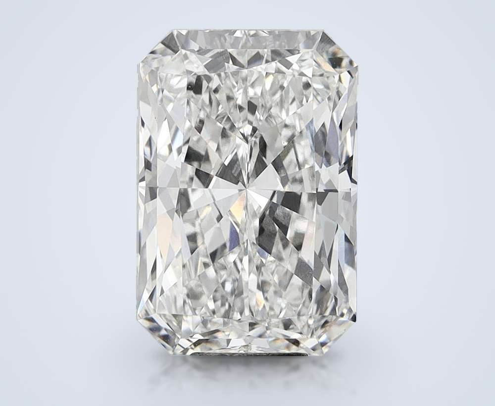 11.07ct F VVS2 Rare Carat Ideal Cut Radiant Lab Grown Diamond