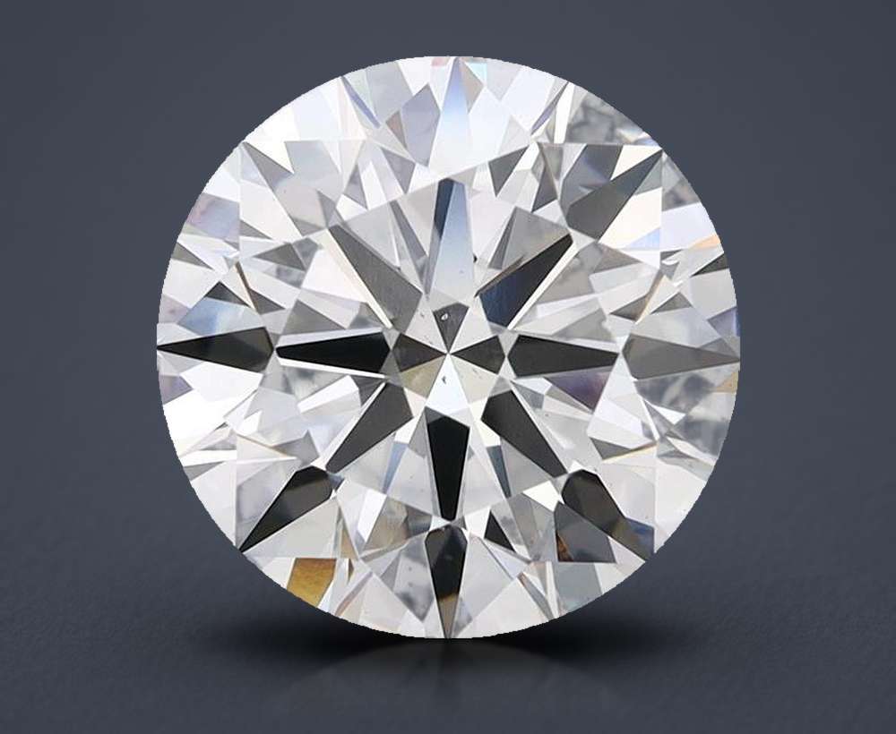 4.51ct H VS2 Rare Carat Ideal Cut Round Lab Grown Diamond