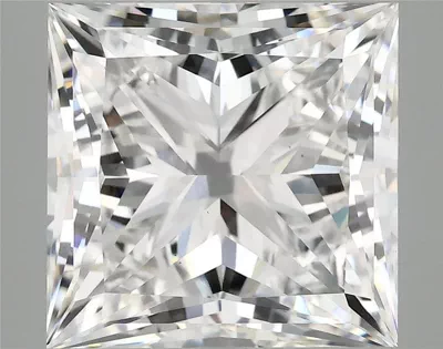 8.14ct E VS1 Rare Carat Ideal Cut Princess Lab Grown Diamond